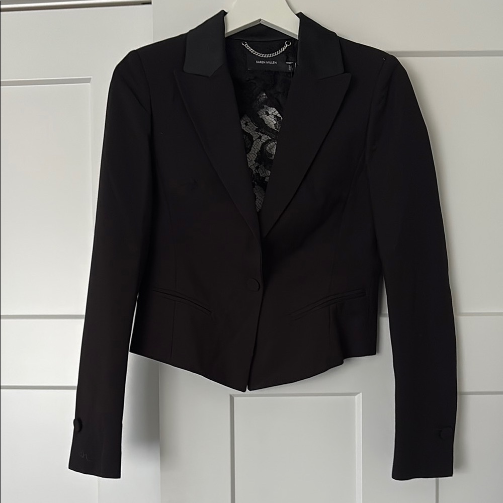 Karen Millen Black Tailored Blazer